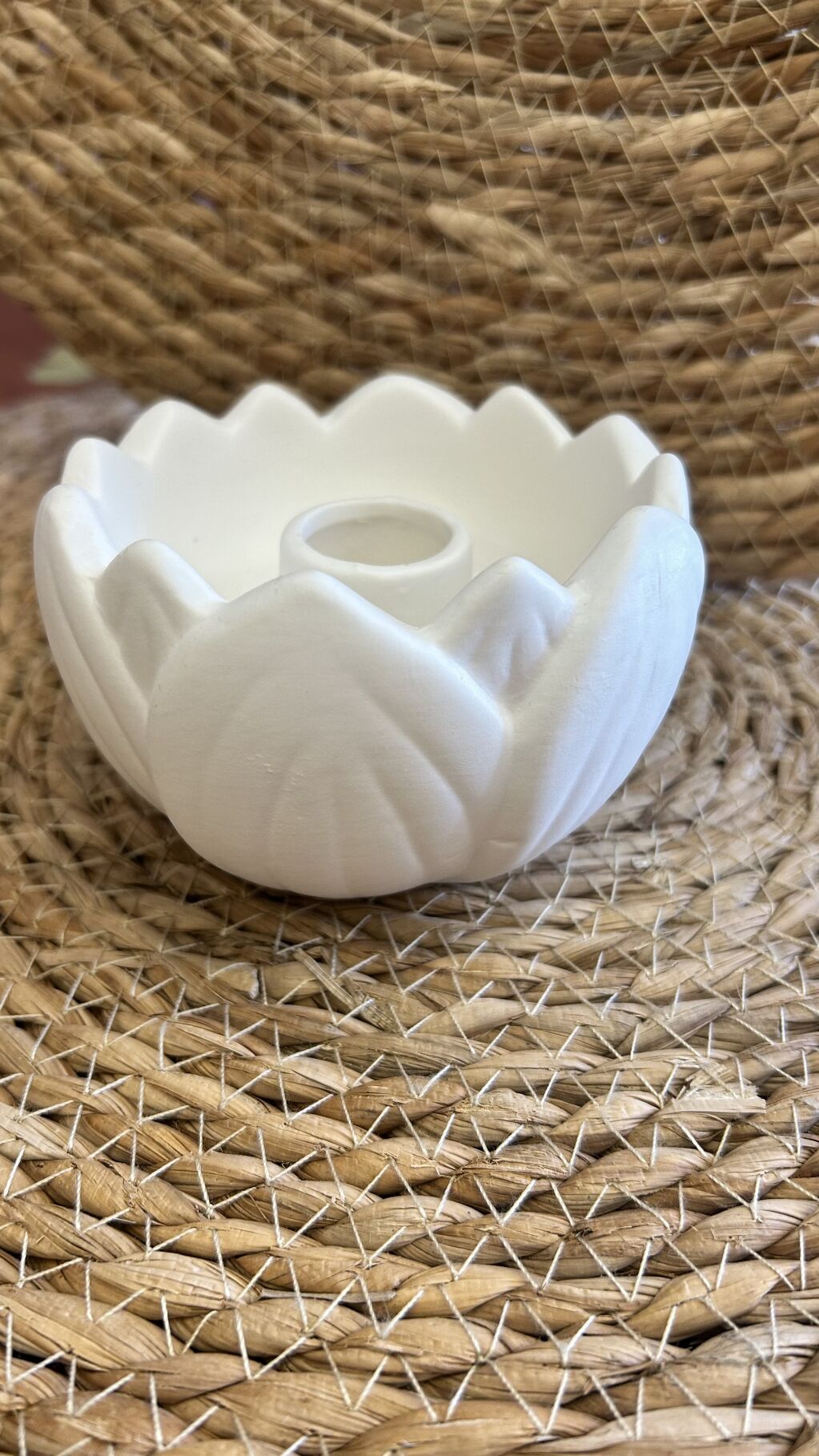PORTA VELAS FLOR DE LOTO