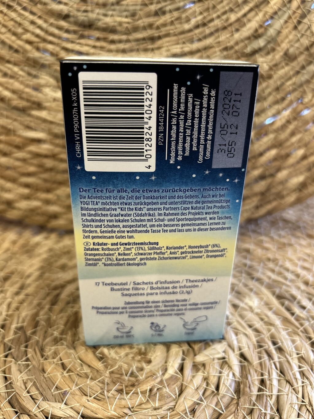 CHRISTMAS TEA YOGI TEA EDICIÓN LIMITADA 2025