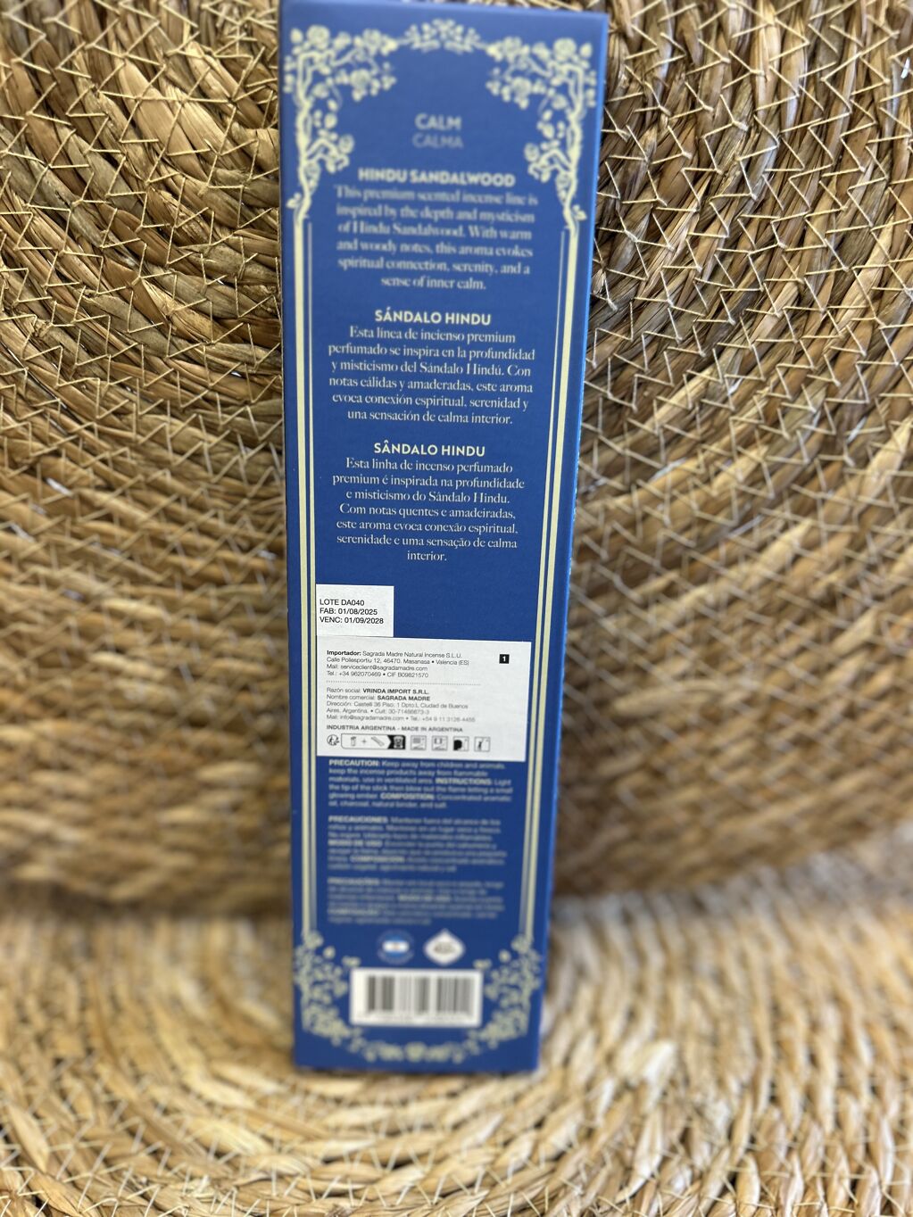 INCIENSO TAO PERFUM PERFUM VAINILLA MÍSTICA