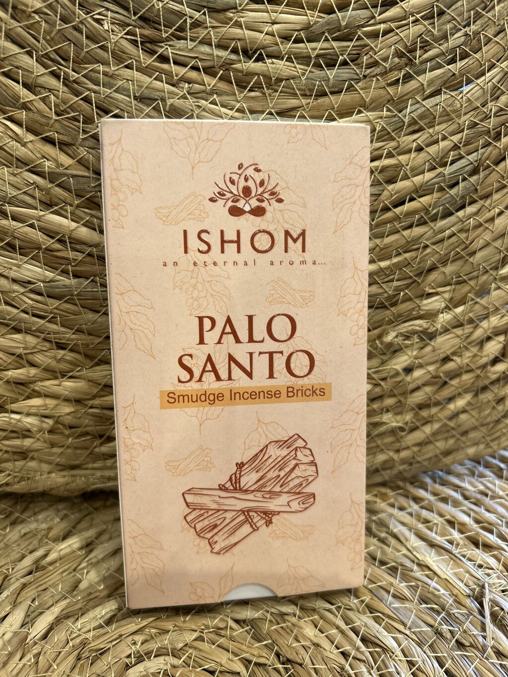 INCIENSO EN LADRILLO PALO SANTO ISHOM