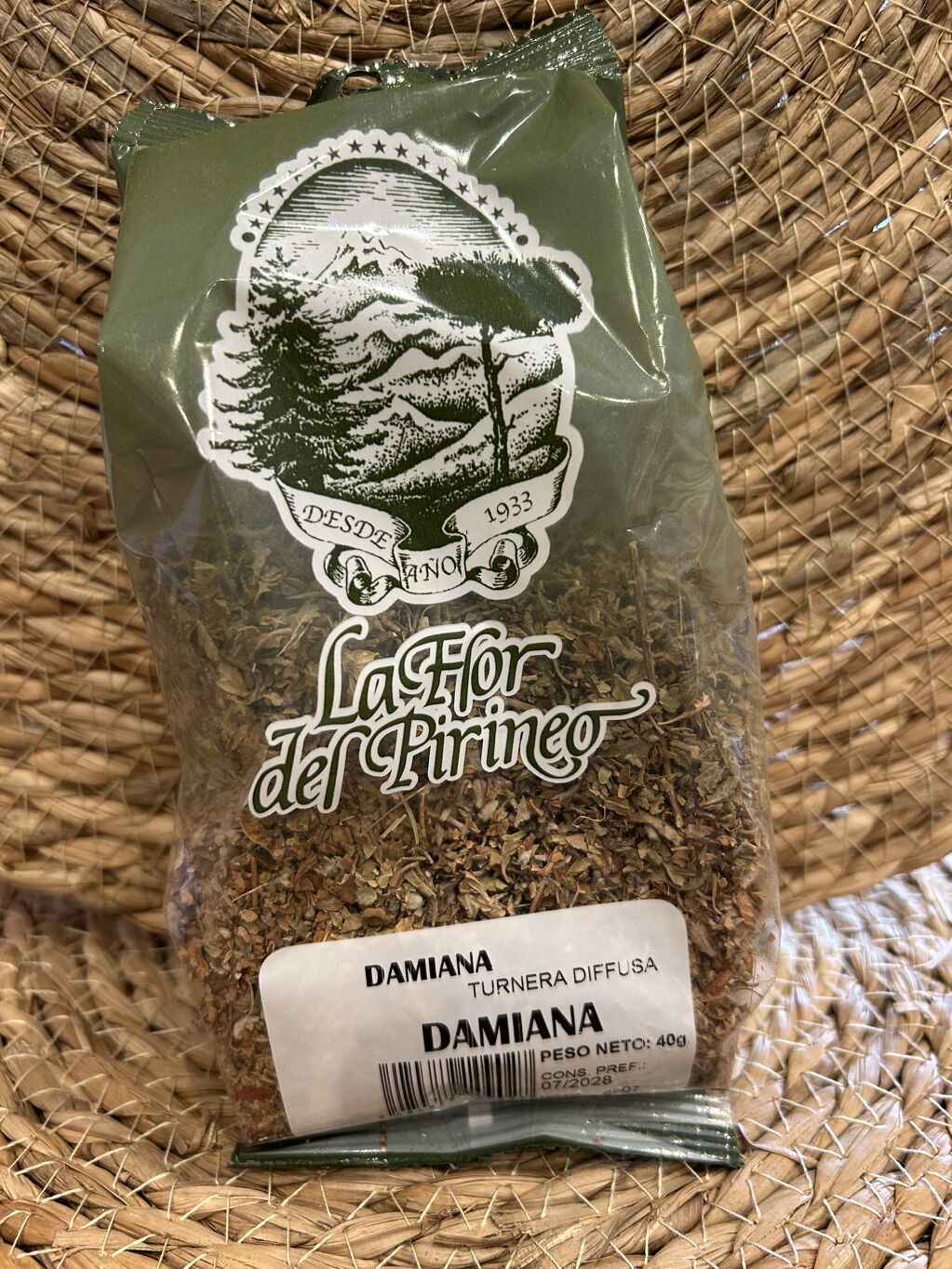 DAMIANA FLOR DEL PIRINEO