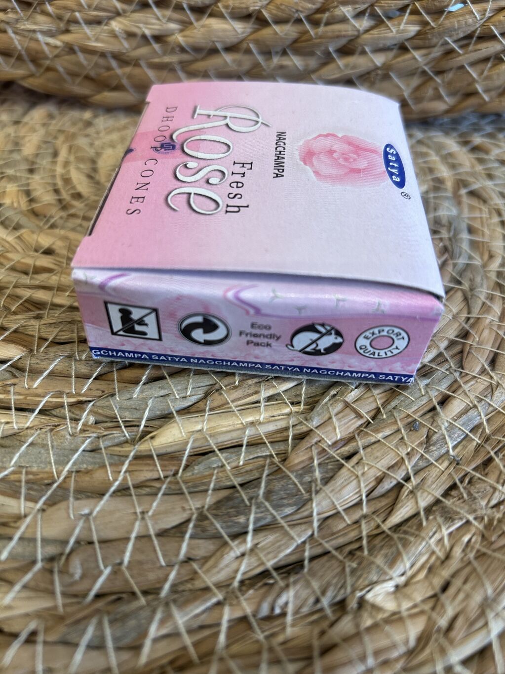 INCIENSO EN CONOS SATYA FRESH ROSE