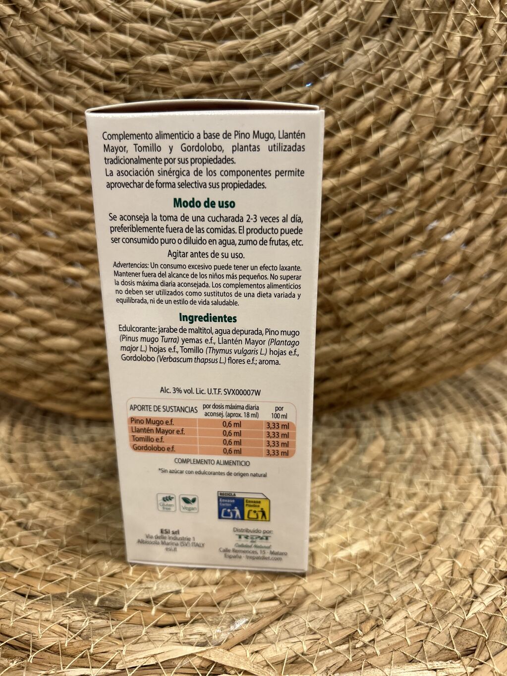 JARABE TUSSERBE FLUID