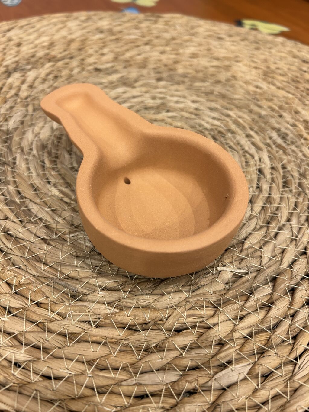 SAHUMADOR DE CERÁMICA MARRÓN
