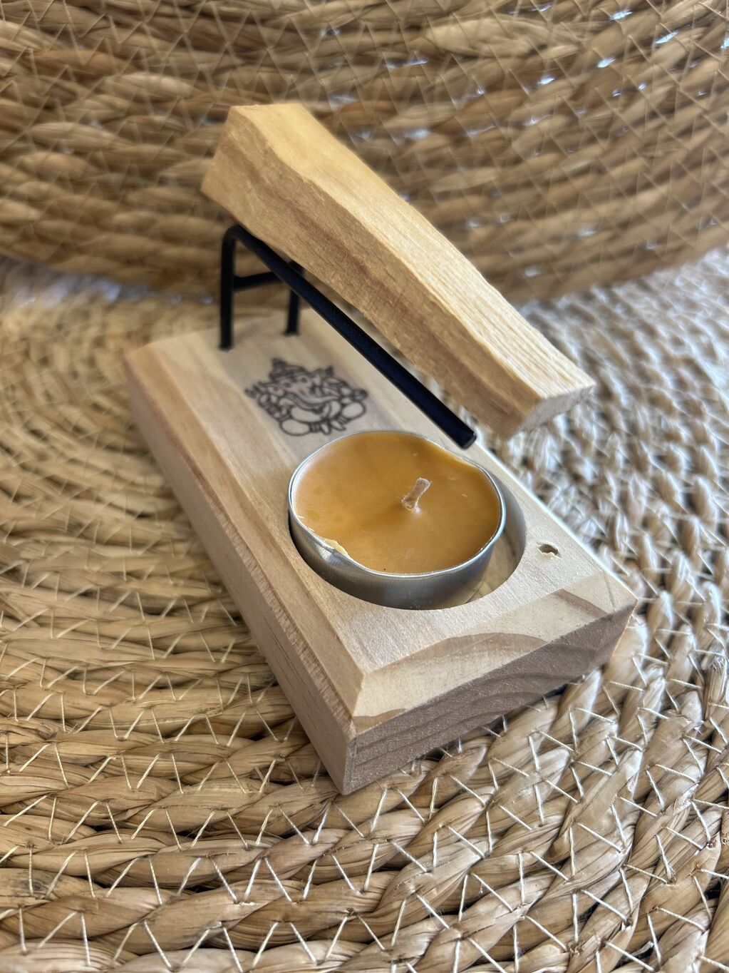 SOPORTE QUEMADOR PALO SANTO GANESHA