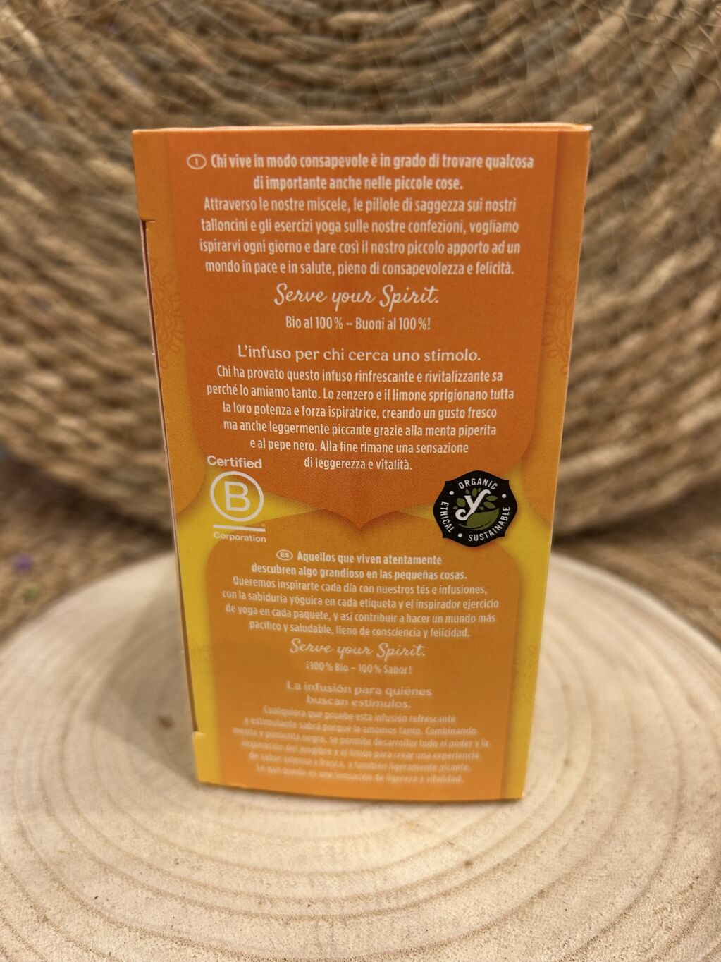  INFUSIÓN JENGIBRE Y LIMÓN YOGI TEA