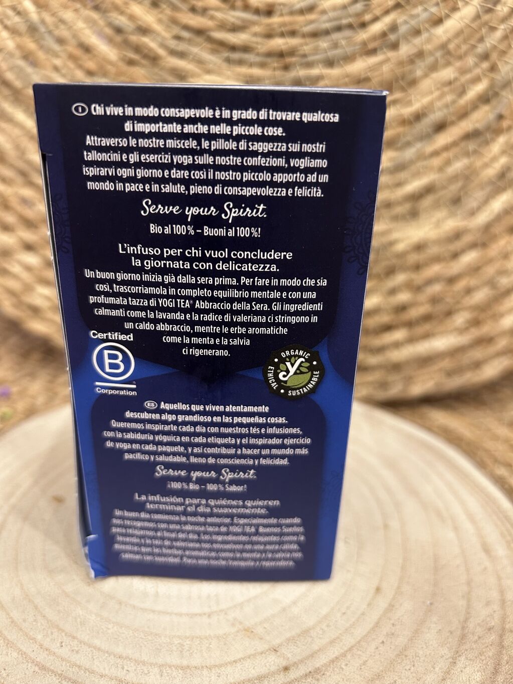 INFUSIÓN BUENAS NOCHES YOGI TEA