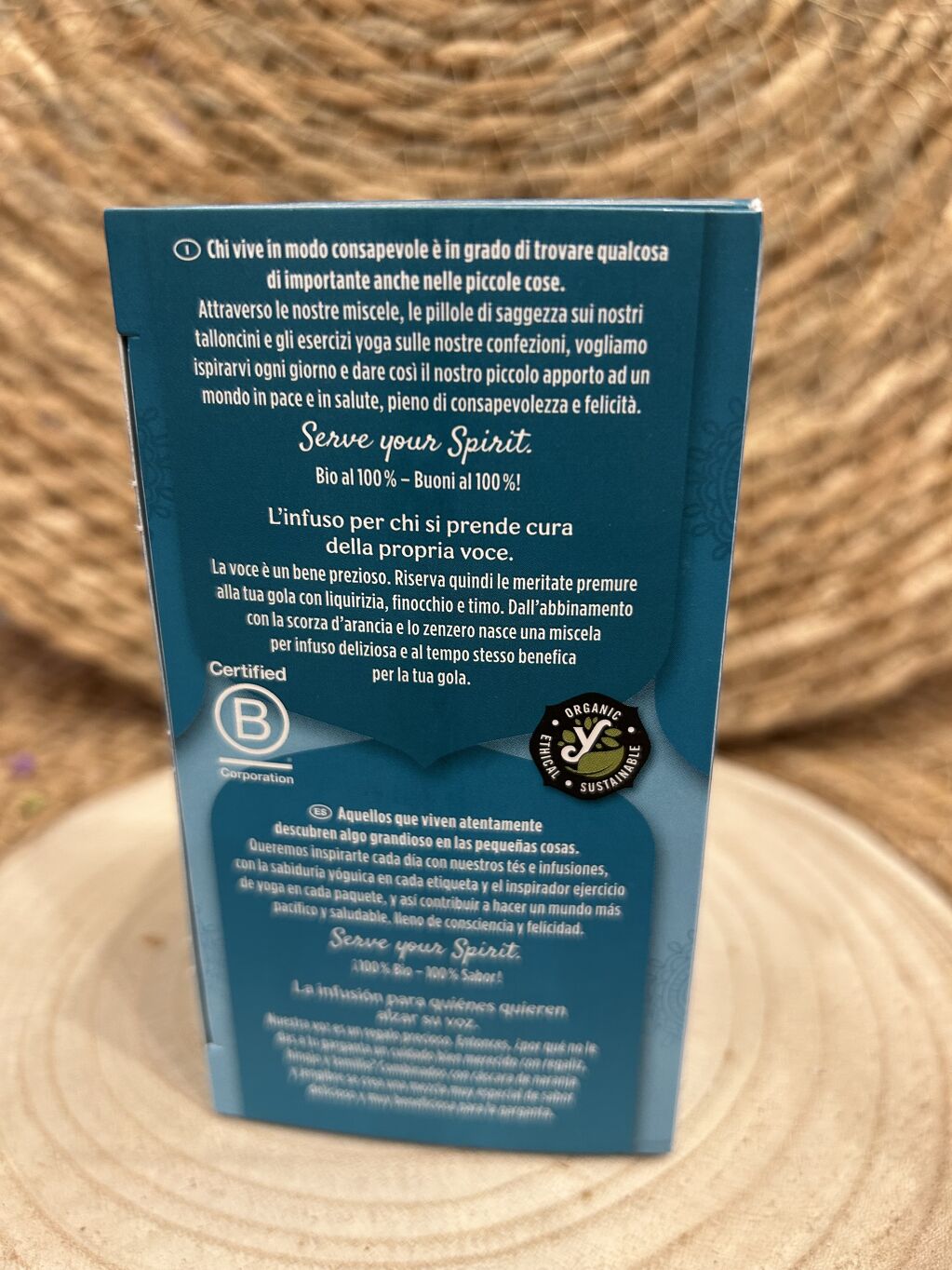 INFUSIÓN VOZ CLARA YOGI TEA