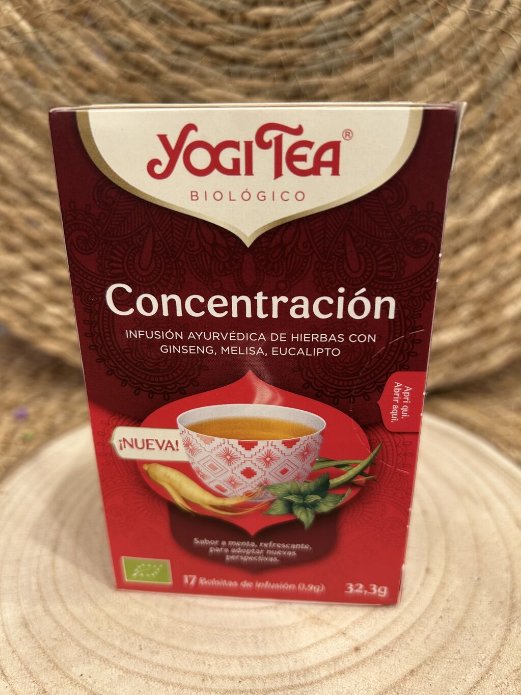 INFUSIÓN CONCENTRACIÓN YOGI TEA
