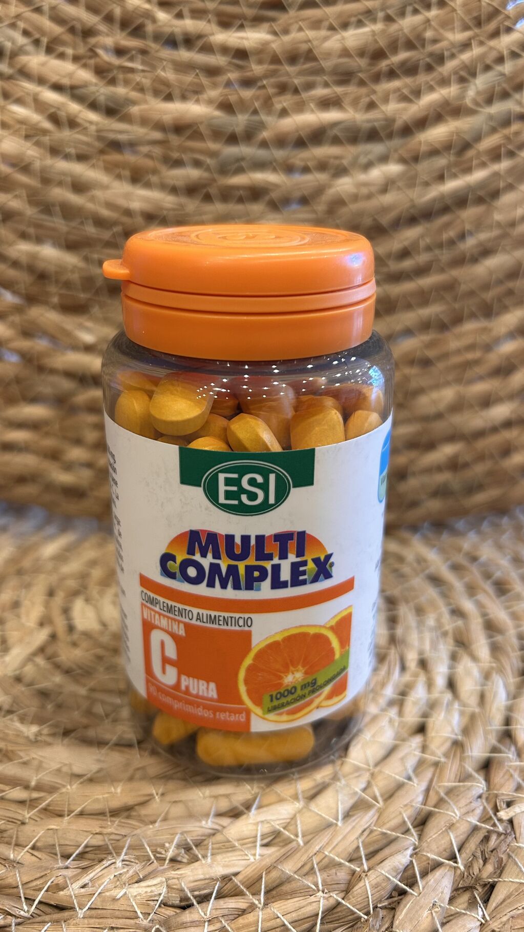 VITAMINA C PURA 1000MG RETARD ESI