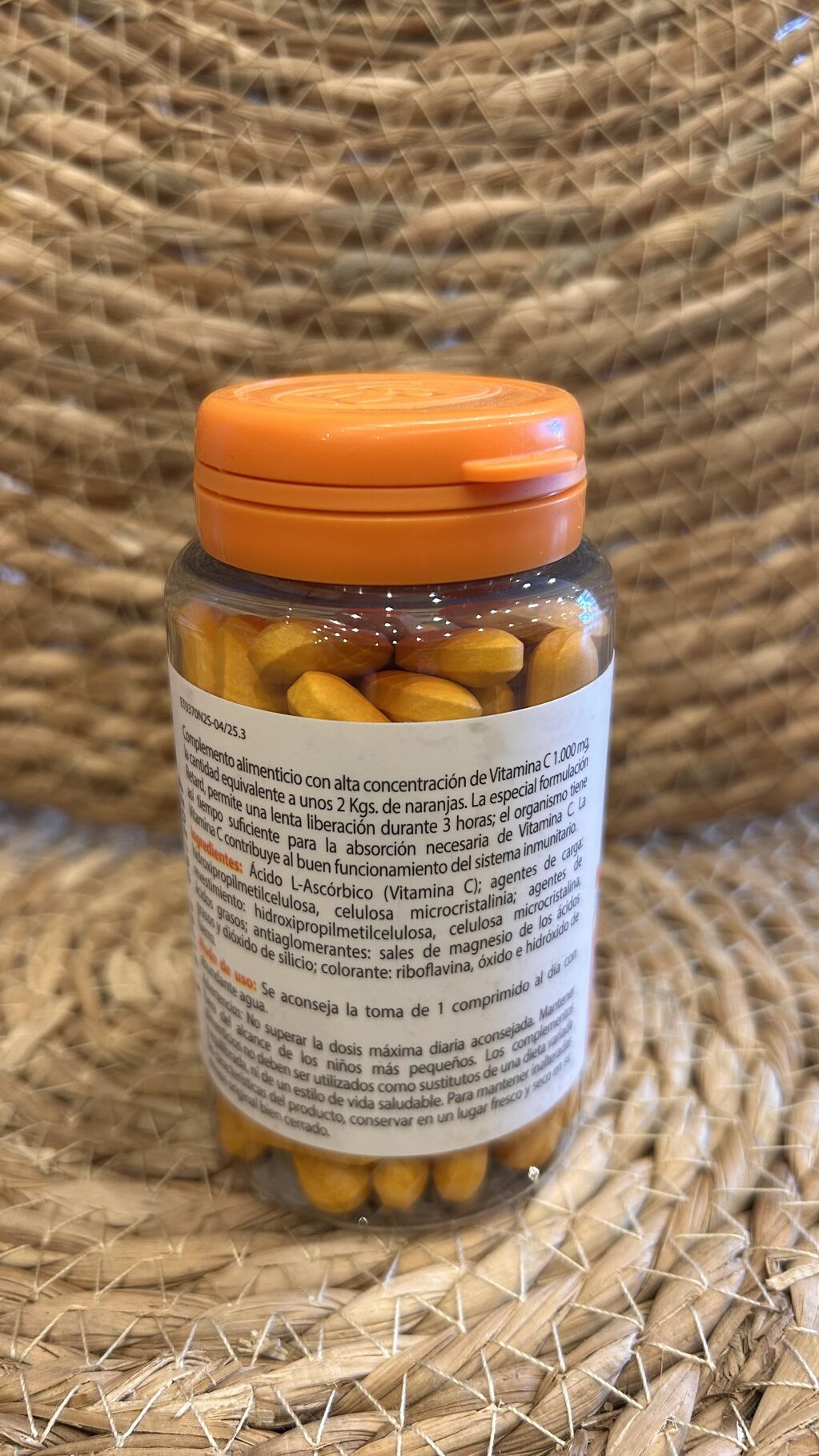 VITAMINA C PURA 1000MG RETARD ESI