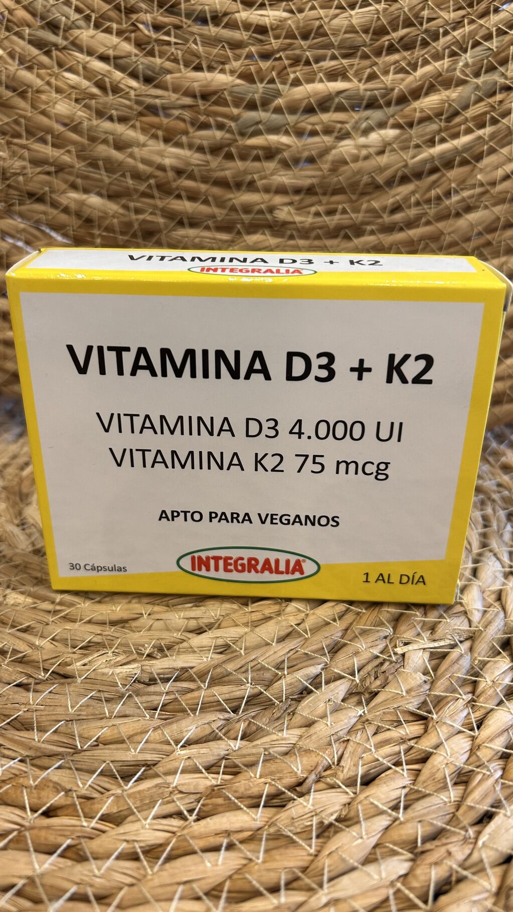 VITAMINA D3 + K2 INTEGRALIA