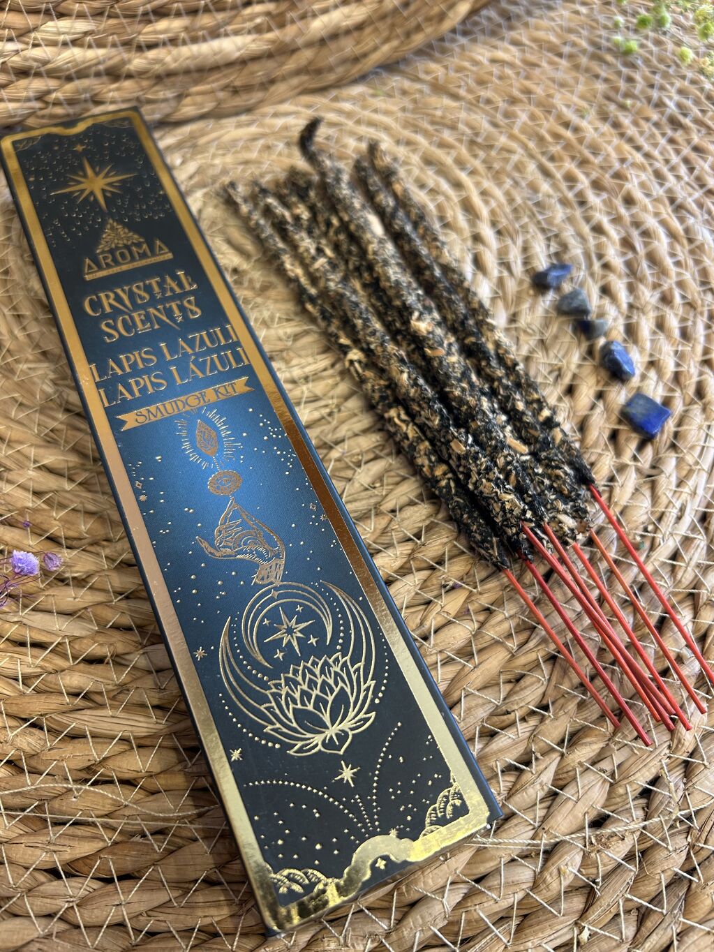 INCIENSO AROMA CRYSTAL SCENTS LAPIZLÁZULI