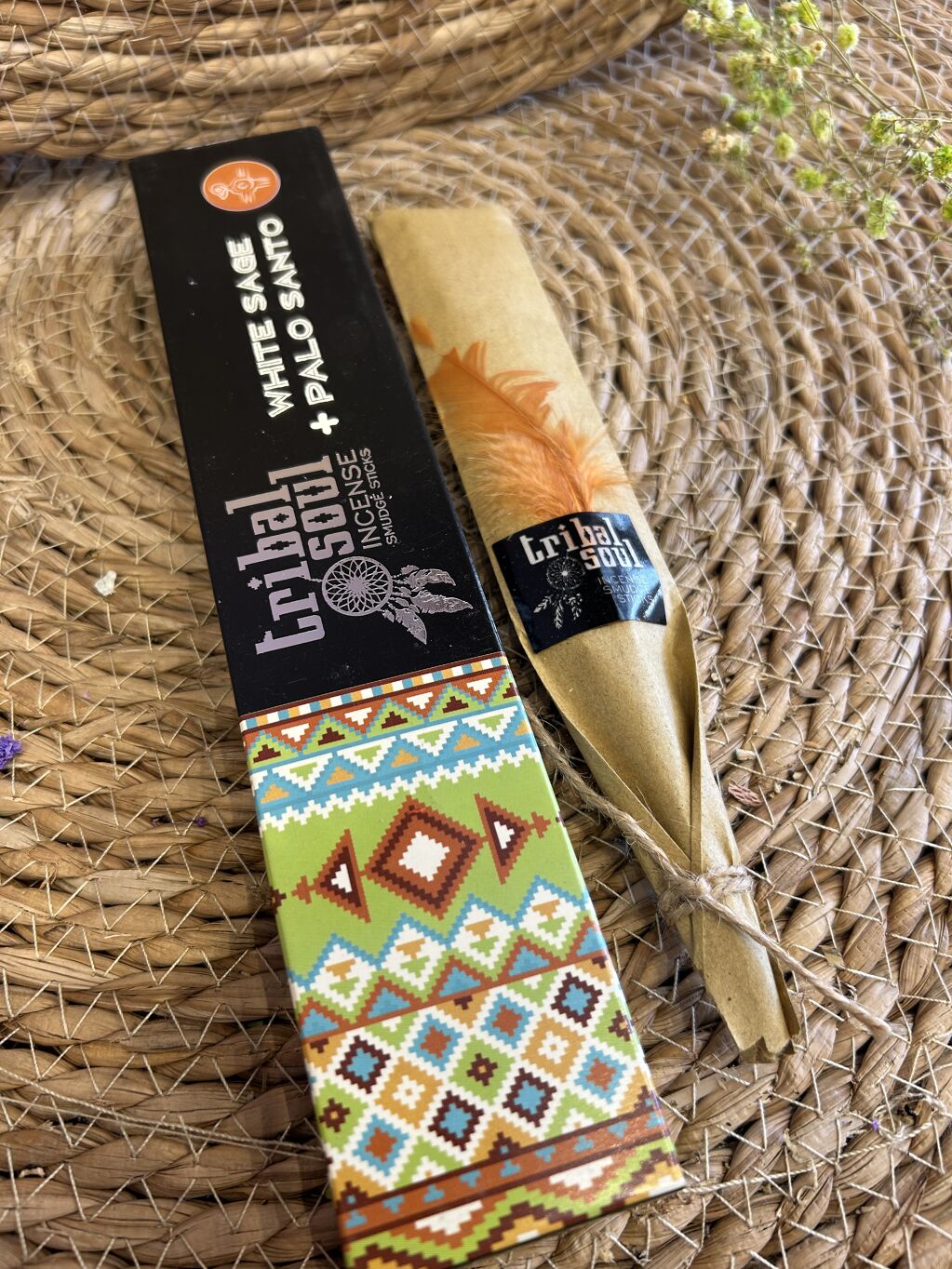 INCIENSO SALVIA BLANCA + PALO SANTO TRIBAL SOUL