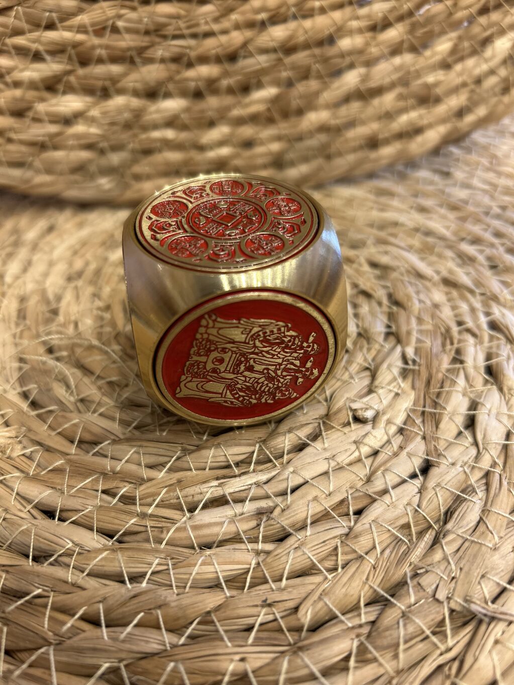 CUBO DE LA PROSPERIDAD ROJO FENG SHUI 