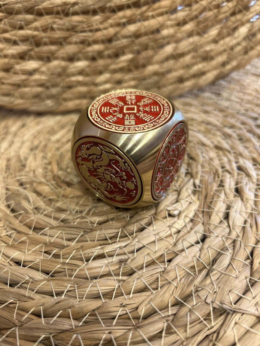 CUBO DE LA PROSPERIDAD ROJO FENG SHUI 