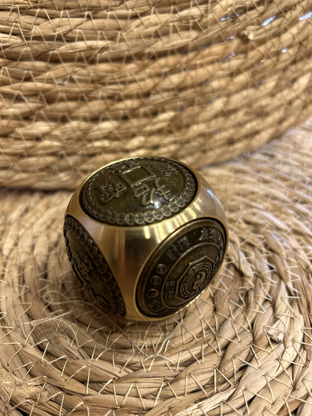 DADO GRANDE DE LA RIQUEZA FENG SHUI REDONDEADO