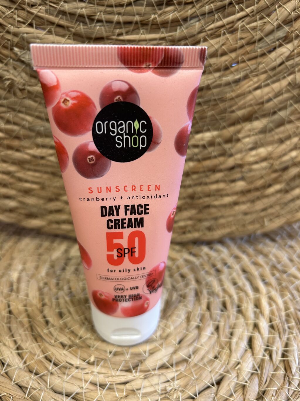 CREMA FACIAL DÍA SPF50 ÁRANDANO