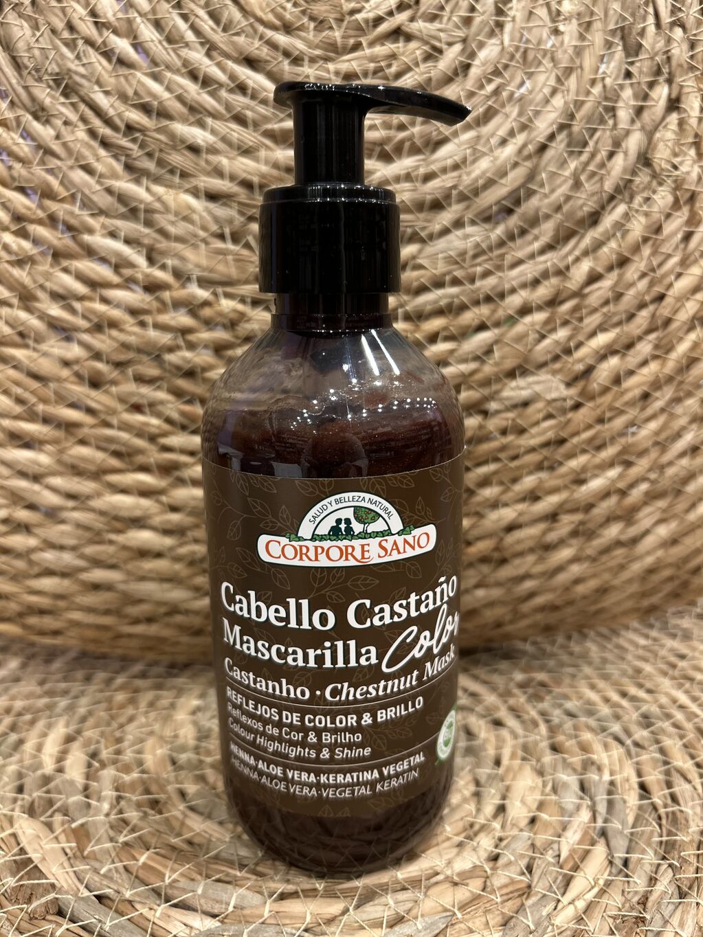 MASCARILLA COLOR CABELLO CASTAÑO