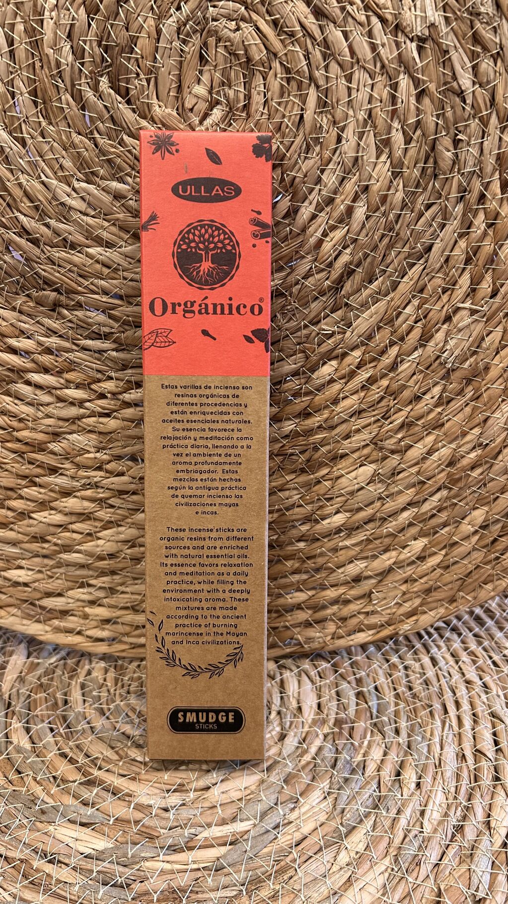 INCIENSO ORGÁNICO ROSA ULLAS 