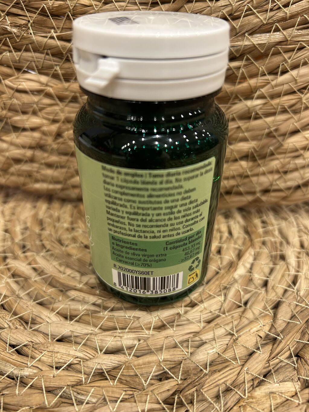 PERLAS DE ORÉGANO FITOSOL YNSADIET