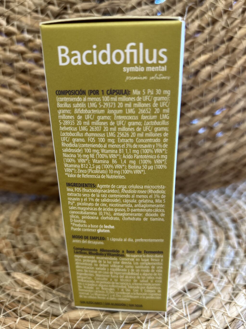 BACIDOFILUS SYMBIO MENTAL DIETMED