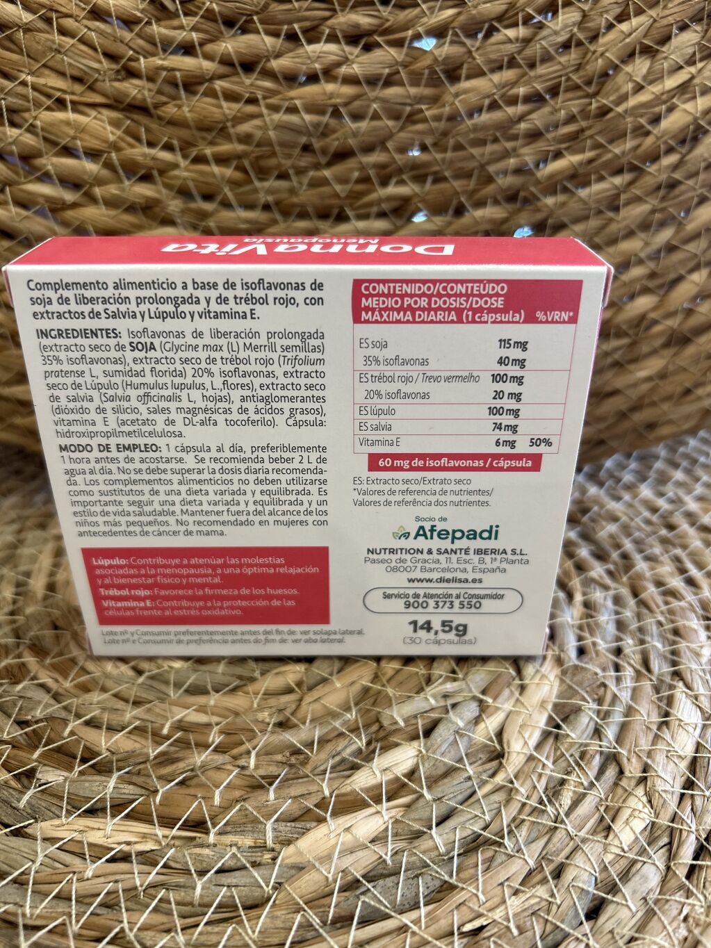 DONNA VITA MENOPAUSIA DIELISA