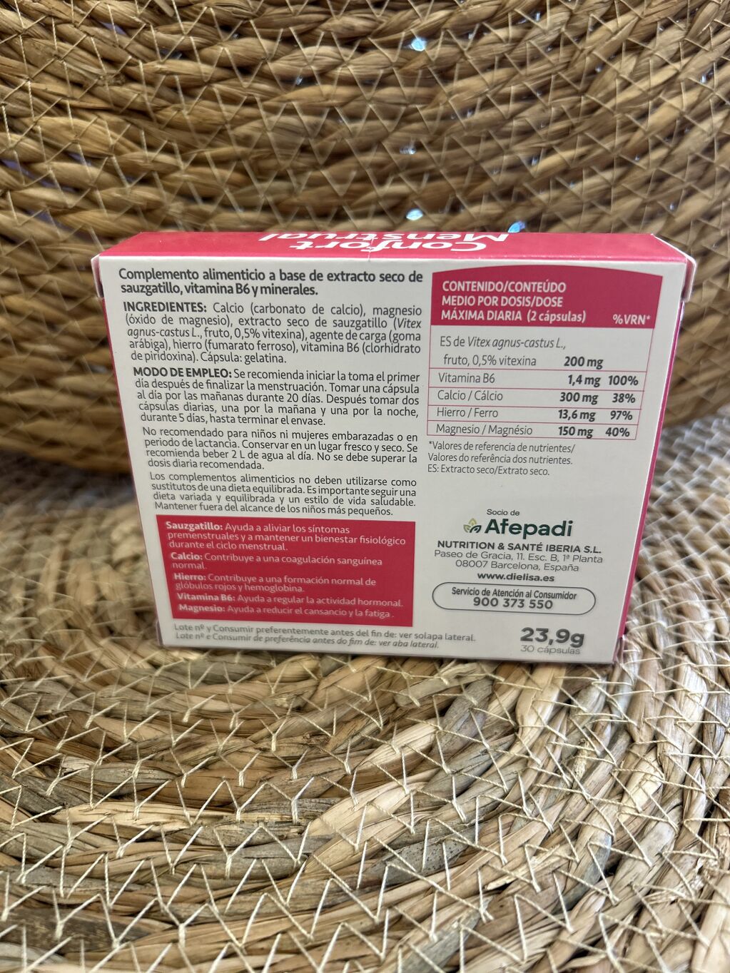 CONFORT MENSTRUAL DIELISA