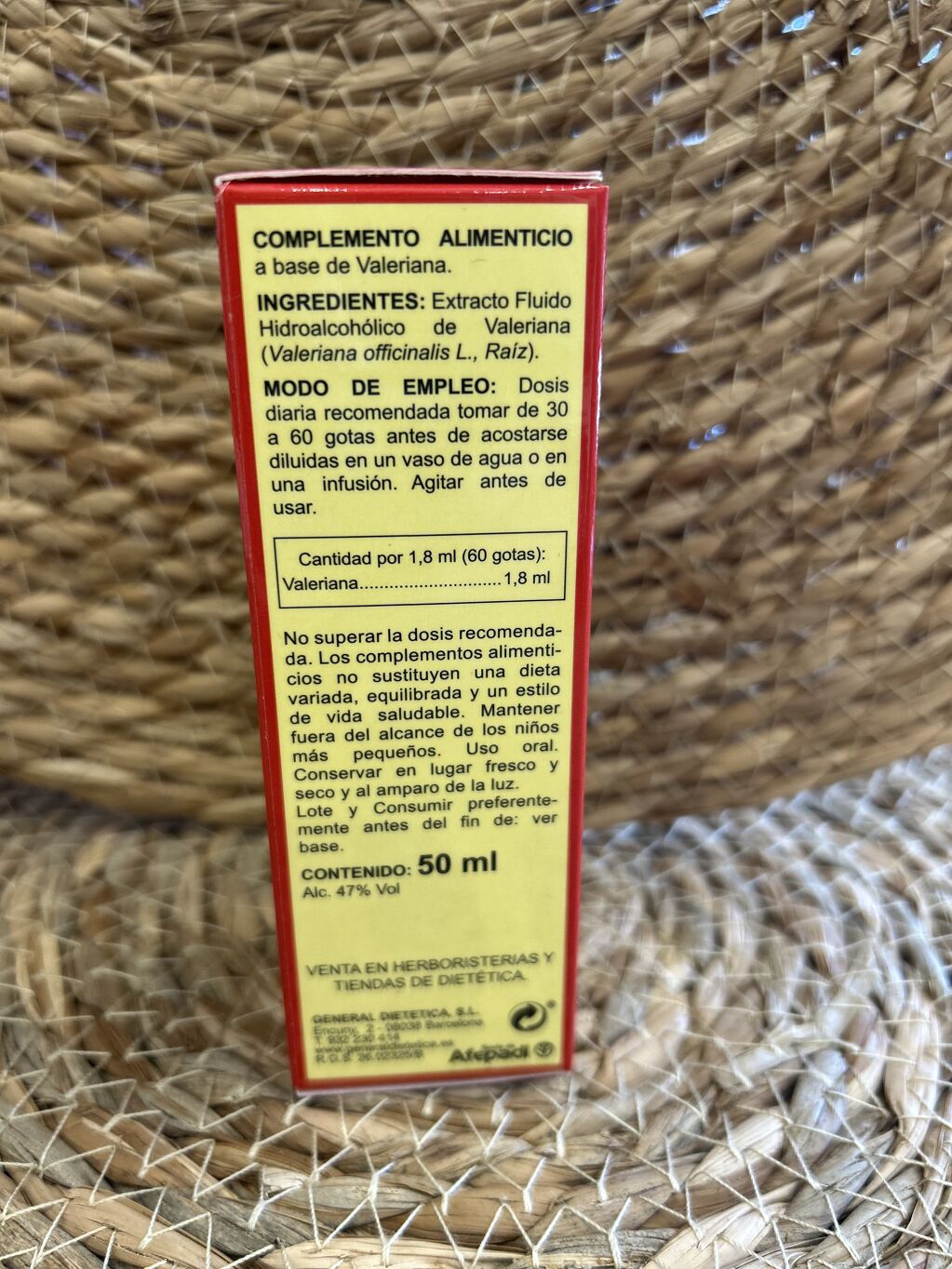 EXTRACTO DE VALERIANA INTEGRALIA