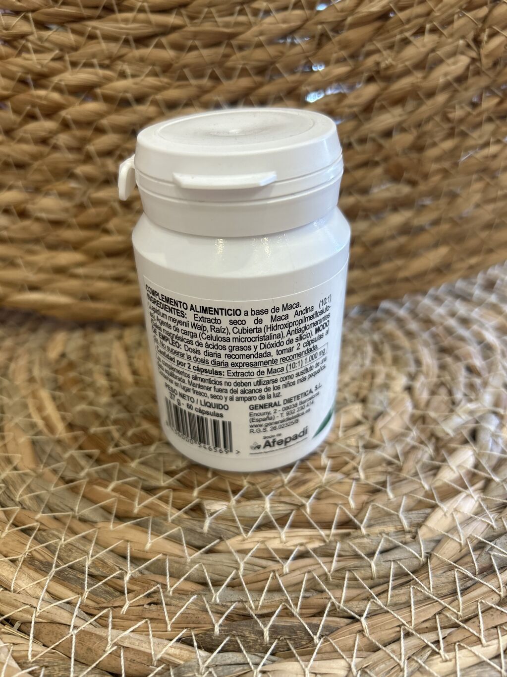 EXTRACTO DE MACA ANDINA CÁPSULAS INTEGRALIA