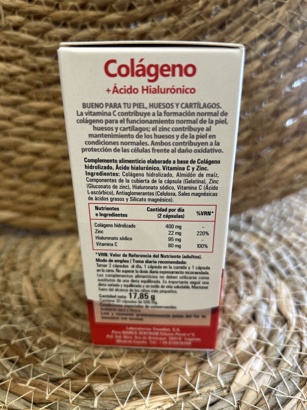 COLÁGENO + ÁCIDO HIALURÓNICO ZENTRUM