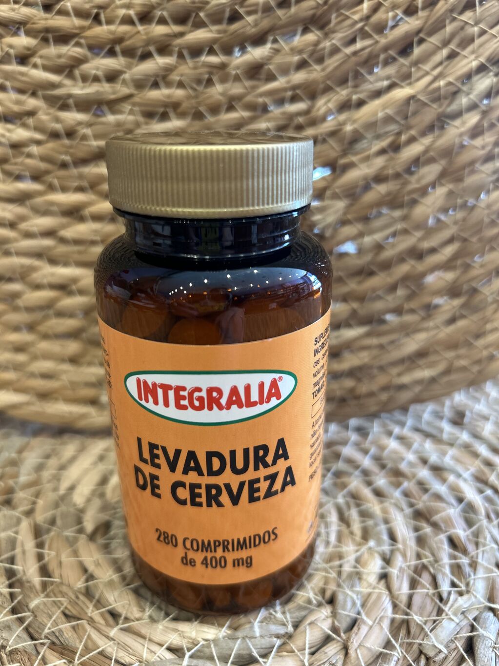 LEVADURA DE CERVEZA COMPRIMIDOS INTEGRALIA