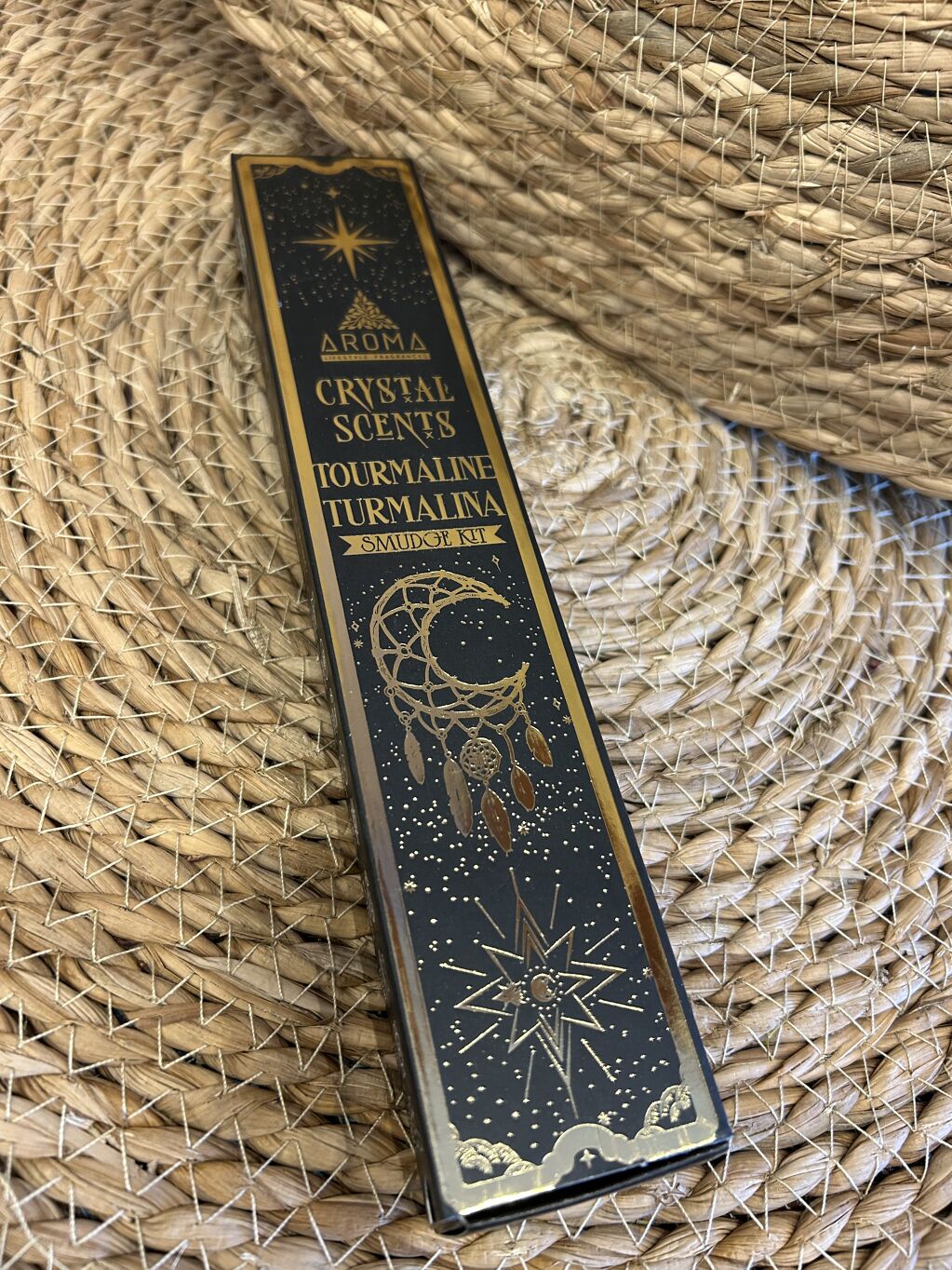 INCIENSO AROMA CRYSTAL SCENTS TURMALINA