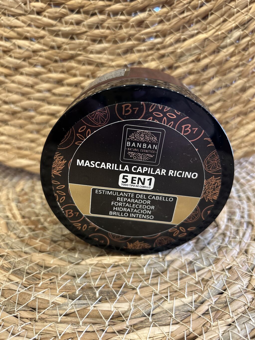 MASCARILLA CAPILAR RICINO 5 EN 1 BANBAN