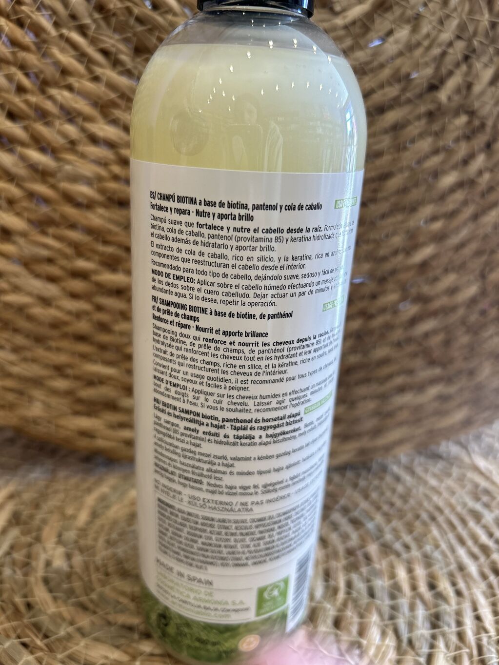 CHAMPÚ BIOTINA ARMONIA