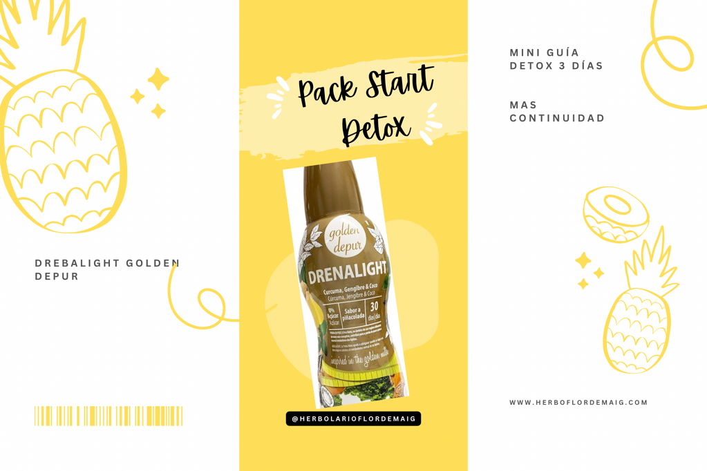 PACK START DETOX CON MINI GUÍA DIGITAL