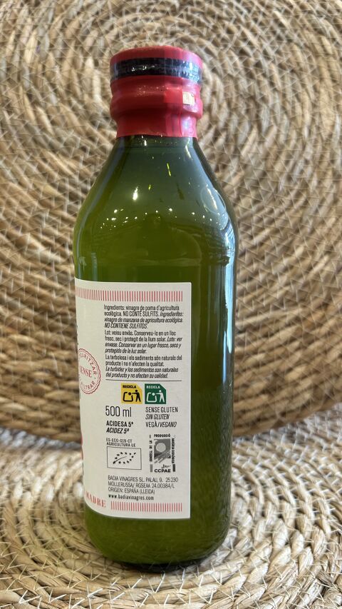 VINAGRE DE MANZANA CON LA MADRE SIN FILTRAR Y SIN PASTEURIZAR ECOLÓGICO - img_1137.jpeg