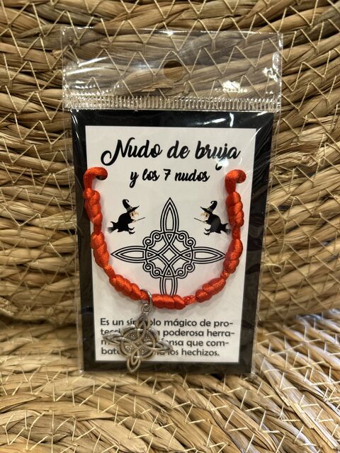 PULSERA NUDO DE BRUJA CON 7 NUDOS ROJA - img_2172.jpg