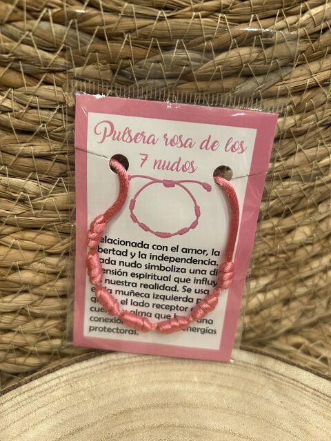 PULSERA ROSA DE LOS 7 NUDOS  - img_3627.jpg