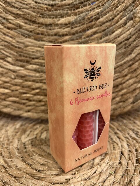 CAJA 6UDS VELAS DE MIEL ROSA 1,5X10 CENTÍMETROS - img_4569.jpg