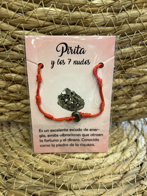 PULSERA 7 NUDOS ROJA CON PIRITA - img_4951.jpg