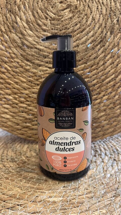 ACEITE DE ALMENDRAS DULCES 100% PURO BANBAN 500 ML - img_6197.jpeg
